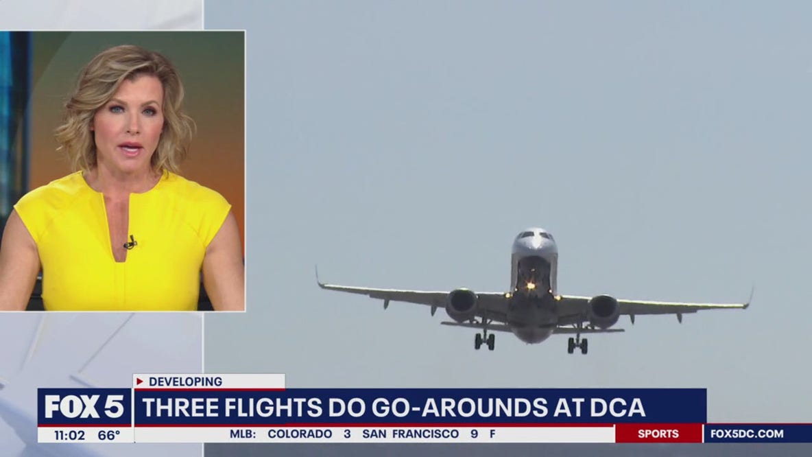 Three planes diverted at DCA to avoid US Park Police Helicopter